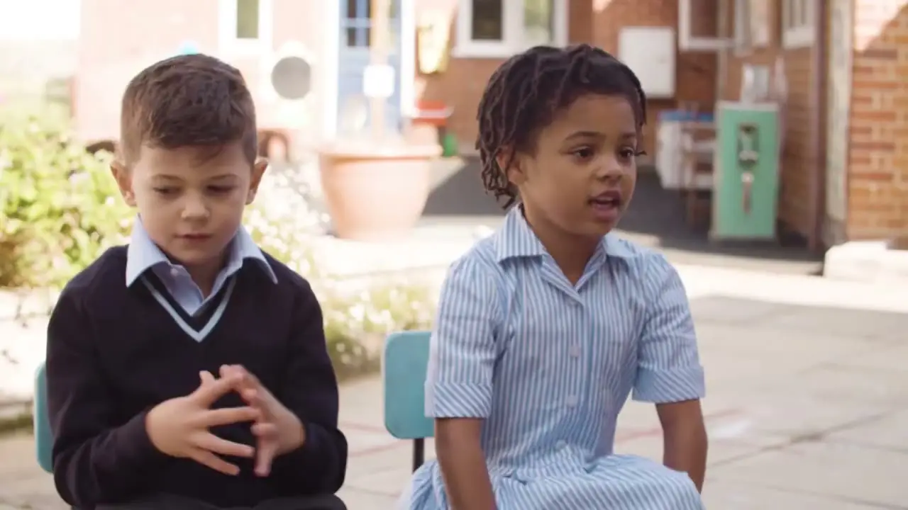 Culford School, Interviewing young children. Our teams are DBS checked and fantastic at working with young children to make sure you get all the hilarity that they have to give, squeezed into your film.